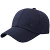 WHITE FANG Однотонная кепка с логотипом Стильная Простая Крутая Козырек CA301 Мужская Женская (02 Темно-синий)