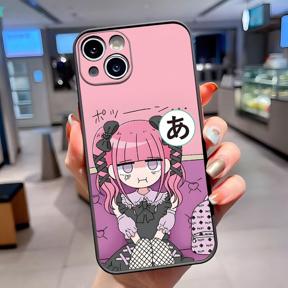 Чехол для телефона-комикса M-Menhera Chan, матовый, полупрозрачный, для iPhone 15 Pro 16 Pro Max 13 11 12 14 Xs X Xr 7 8 Plus Se, задняя крышка