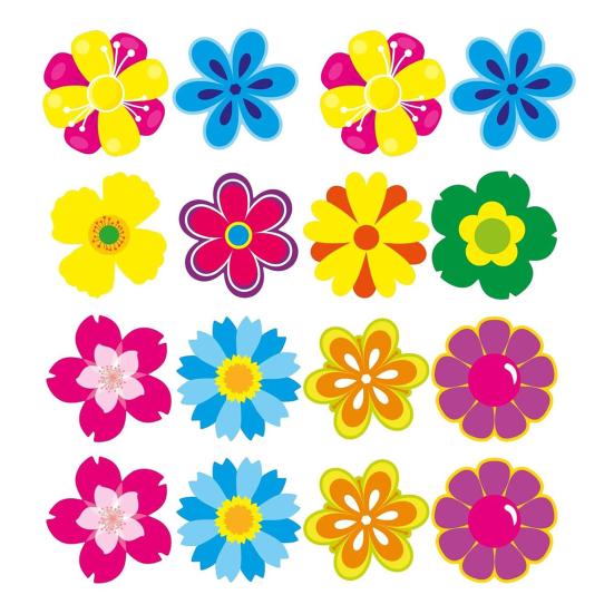 500Pcs/Set Seal Sticker Waterproof Tear-Proof Self-Adhesive Gift Wrap Flower Decals Classroom Reward Gifts Cards Scrapbooking Party
