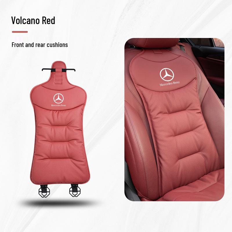 Всесезонные чехлы на сиденья автомобиля из кожи наппа для Mercedes-Benz, BMW, Tesla и Volkswagen - Мягкие для лета