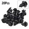 For Honda Front Bumper Fix Clip Kit Nylon Push Type Retainer & Insert Set 20Pcs