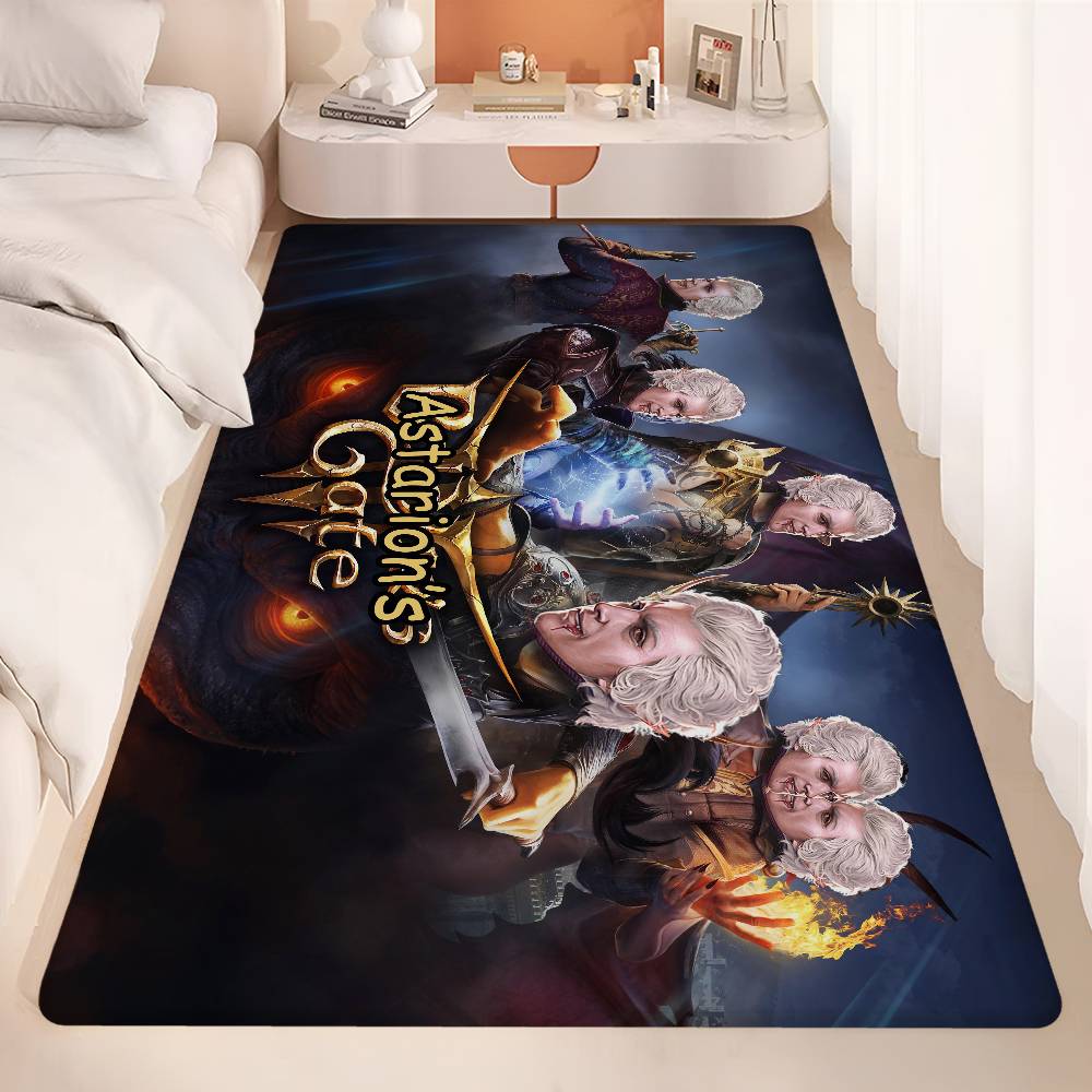 A-Astarion Door Mat Washable Non-Slip Living Room Sofa Chairs Area Mat Kitchen Doormat Area Rug