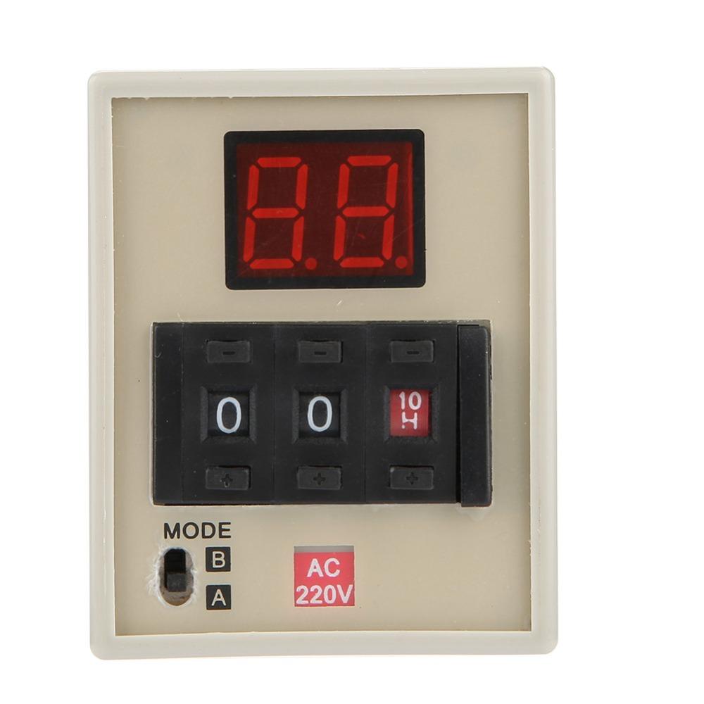 Цифровой реле-таймер задержки 0,01 с - 99 ч CH3-AB Реле-таймер Реле задержки Промышленное управление