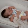 19 Inch 3D Painted Lifelike Reborn Baby Dolls Full Silicone Body Baby Toy Doll Sweety Asleep Loulou Boneca Reborn Doll Toddler Birthday Xmas Gift
