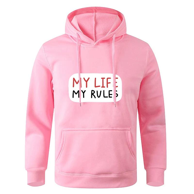 For Male And Women Men's Spring Autumn Casual Solid Color Oversize Black Sweatshirt Hoodie Pullover