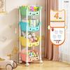 Mi Ling Movable 4-Layer Macaron Storage Rack