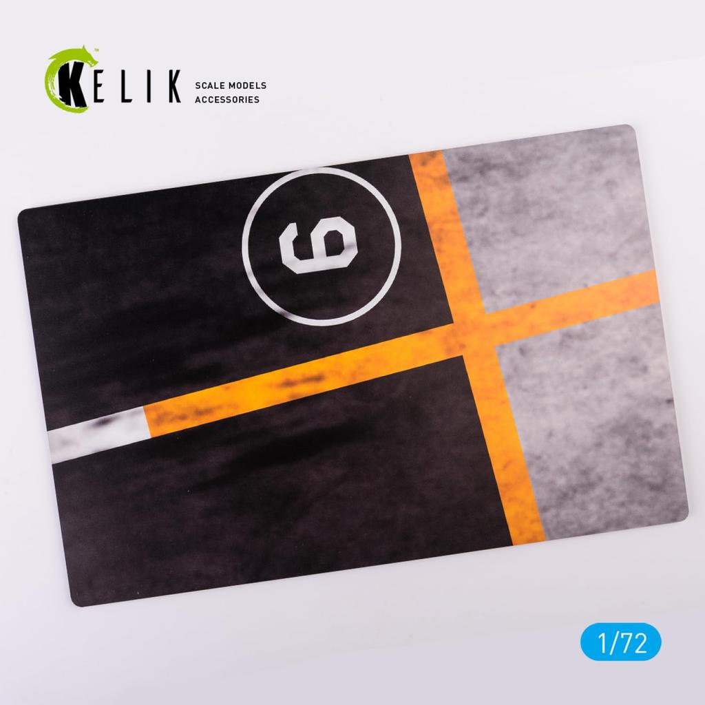 Reskit Australian HMAS Melbourne R21 Flight Deck 280 X 180mm Display Base RSKKS72047 1/72 (1970s)