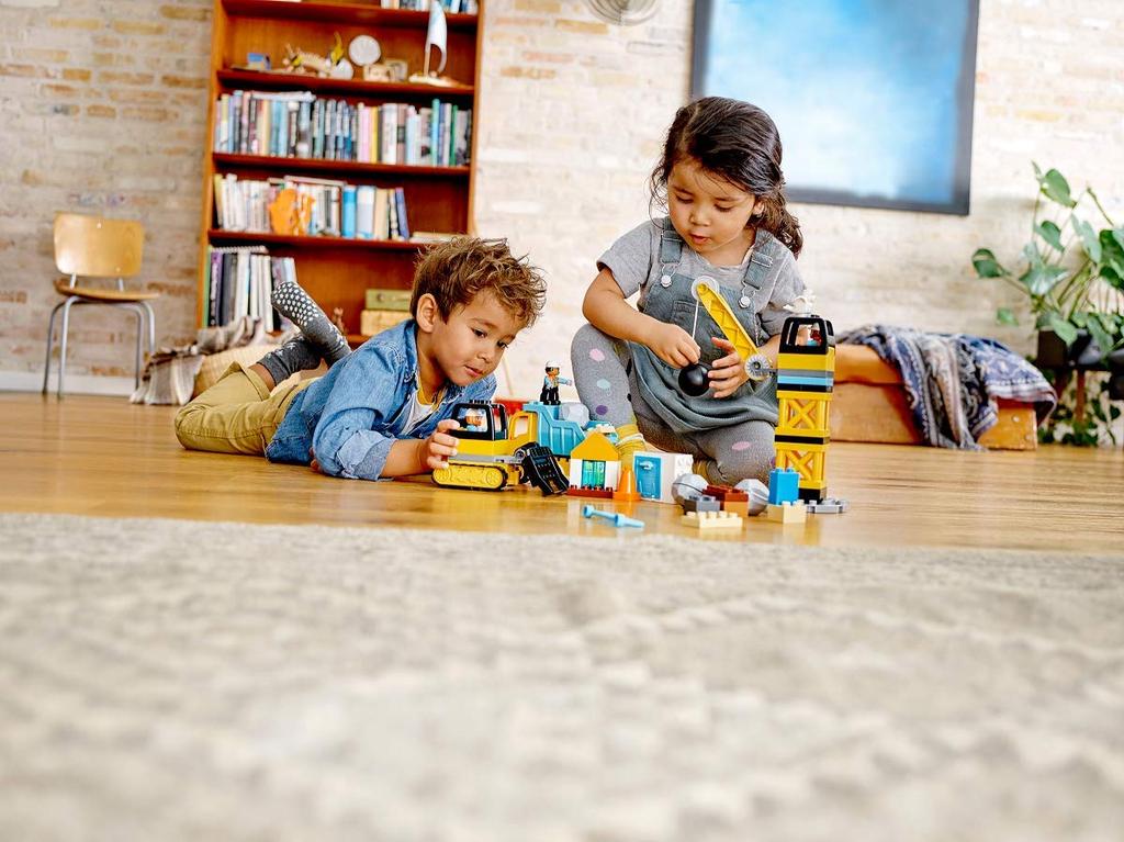 LEGO Работы по демонтажу шарового таранного снаряда Duplo 10932