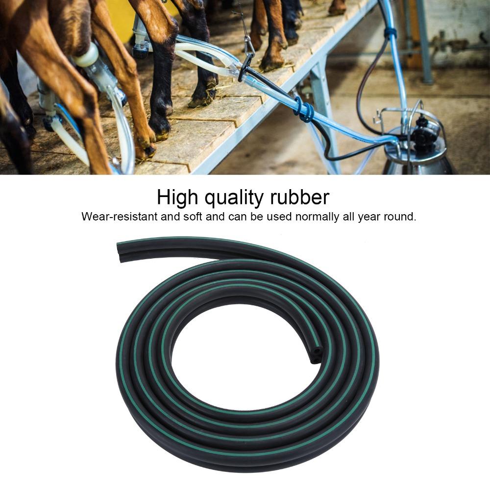 3 Meter Milker Tube Rubber Milking Machine Tube Easy Install Milking Parlour Supplies Farm Use