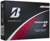 BRIDGESTONE Мячи для гольфа GOLF TOUR BX 2024 Модель Белые 1 Дюжина [12 Штук]