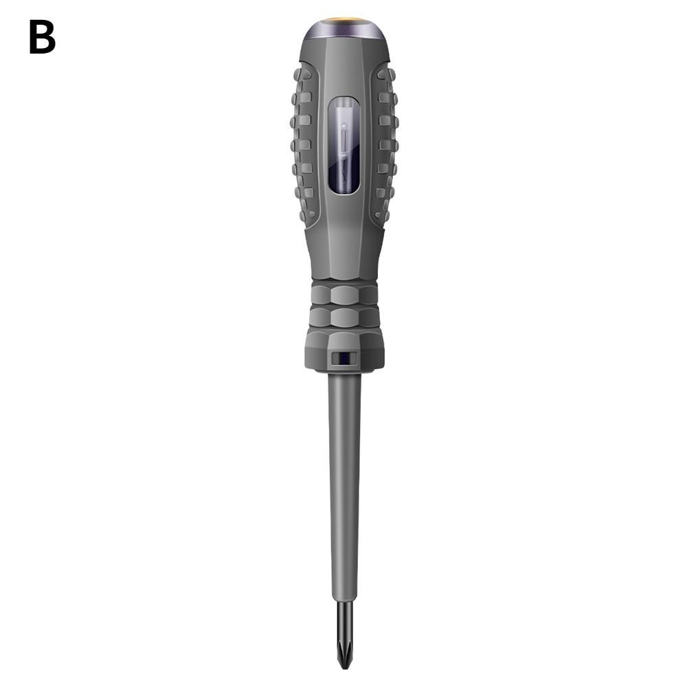 Цифровой тестер напряжения Ручка переменного тока Бесконтактный индукционный тест Карандаш Вольтметр Детектор мощности Электрическая отвертка Индикатор
