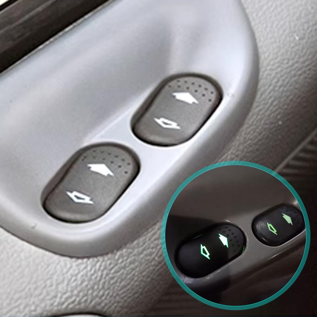 Кнопка переключателя управления электрическим стеклоподъемником двери, передняя левая и правая, одинарная для Ford Transit MK7 2006-2013 1383293 5C1T14529AA