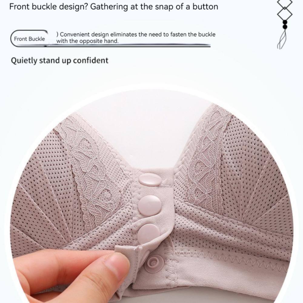 Большой размер без стального кольца для кормящей мамы пуш-ап красивое нижнее белье для спины тонкий срез дышащий регулируемый женский бюстгальтер