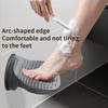 Ergonomic Design Shaving Leg Step Anti-Slip Surface Leg Shaving Footrest  Toilet Area