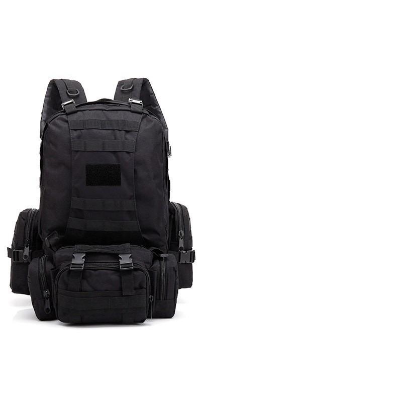 Camouflage tactical bag combination heavy-duty hiking bag large capacity outdoor hiking and fitness backpack sports backpack