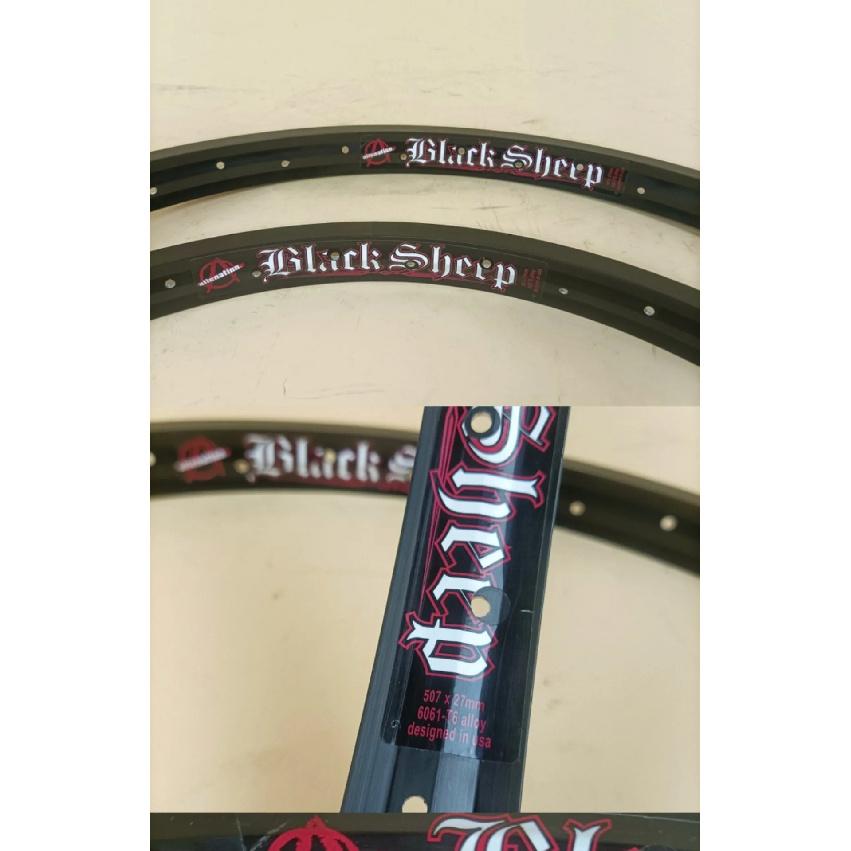 Alienation Bmx Двухслойный Алюминиевый Сплав Обод Тормозной Диск Обод Тормоза Уличный Велосипед для Взбирания Обод Колеса 36 Отверстий 24 Дюйма