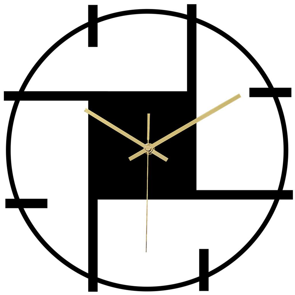 Accurate Timekeeping Modern Wall Clock Non Ticking Battery Operated Wall Clocks Minimalistic Wall Clock for Kitchen