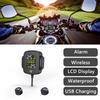 External Motorcycle TPMS Tire Pressure Monitoring System Big Wireless LCD Colorful Display Shift For Status Precise Digital Moto
