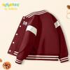 Baleno Kids Ybb Series Boys' Jacket Spring and Autumn 2026 New Children's Color-Block Baseball Jacket Patchwork Top