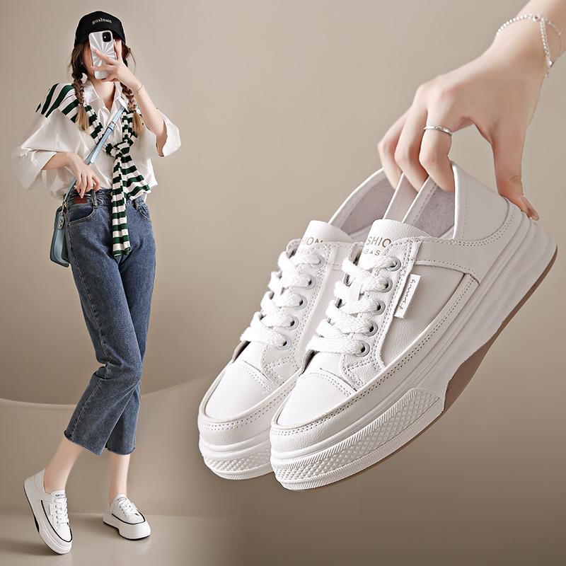 2024 Новая Мода Толстая Подошва Слипоны Женские Корейский Стиль Удобные Кроссовки, Спортивная Обувь, Повседневная Женская Обувь Zapatillas