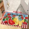 1Pcs Anti Fatigue Kitchen Rugs Watermelon Waterproof Non-Slip Thick Cushioned Kitchen Mat Heavy Duty Comfort Standing Mat for Kitche