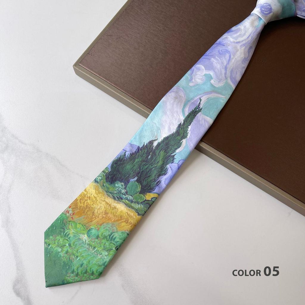 8CM Personalized Printed Hand-Tied Tie