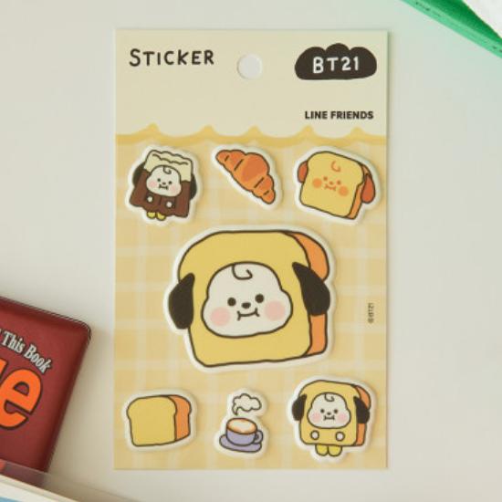 BT21 Наклейка для выпечки