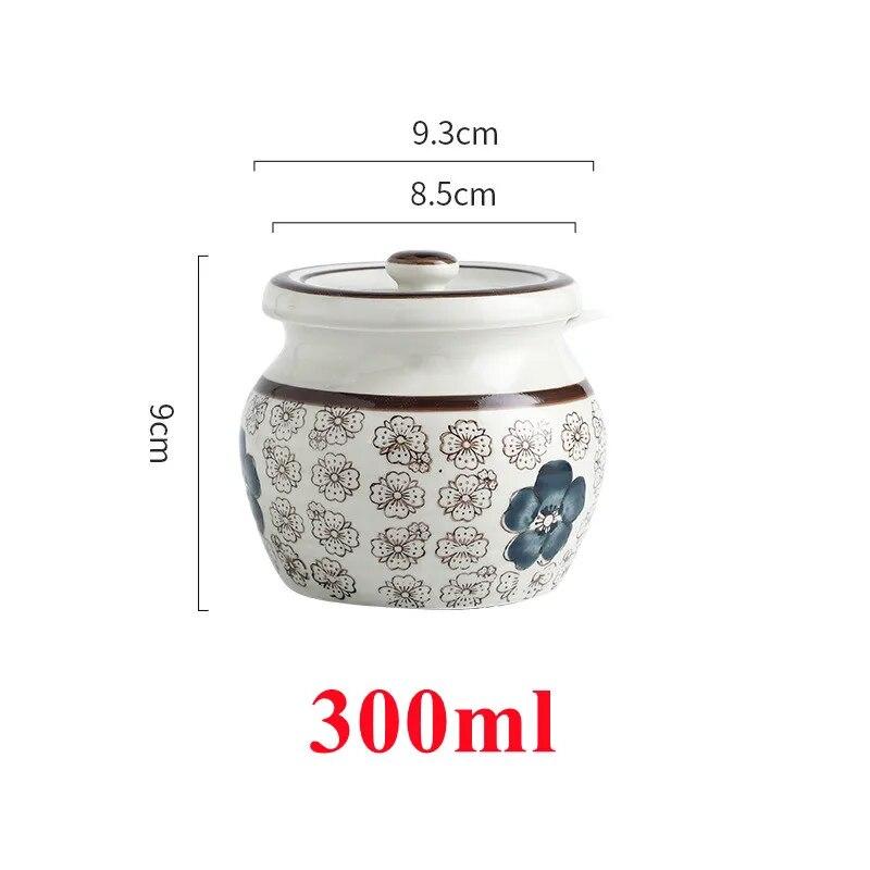 300/600 мл семейная креативная керамическая банка для приправ с ложкой и крышкой, кухонная соль, тмин, сахар, специи, приправы, контейнеры для хранения