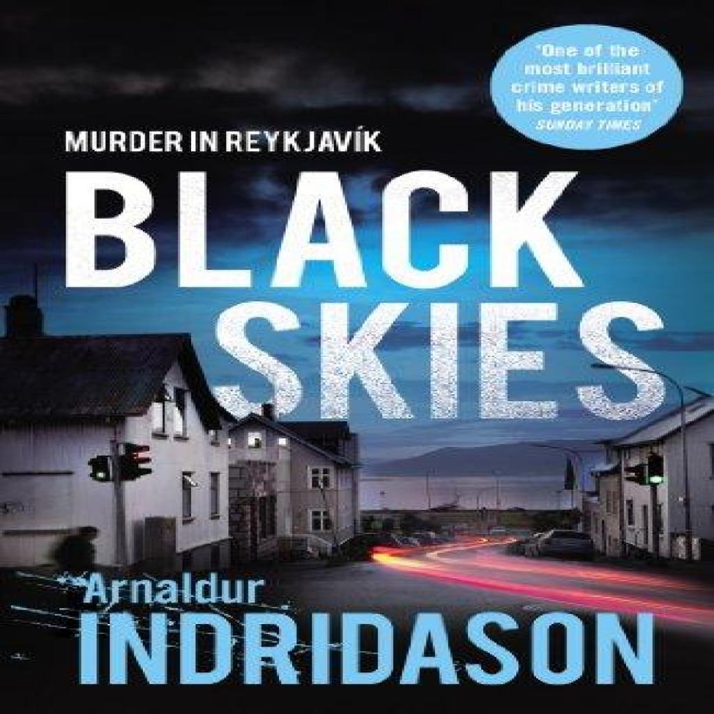 Black Skies by Arnaldur Indridason Paperback Book 9780099563372