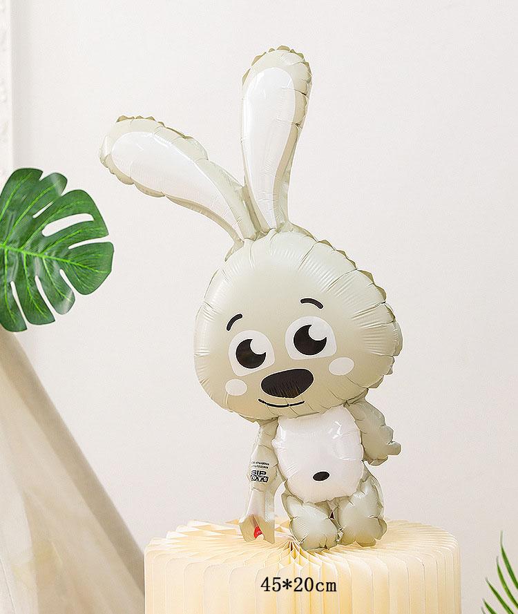 Animal Balloons Safari Jungle Kids Birthday Wildlife  Party Decoration Foil Cute Cartoon Elephant Tiger Hippo Baby Shower Balons