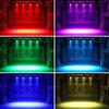 Светодиодный заливающий прожектор Xumei LED Wash Par, 18/24 шт., 10 Вт, 4-в-1, полноцветный, для сценического и свадебного освещения.