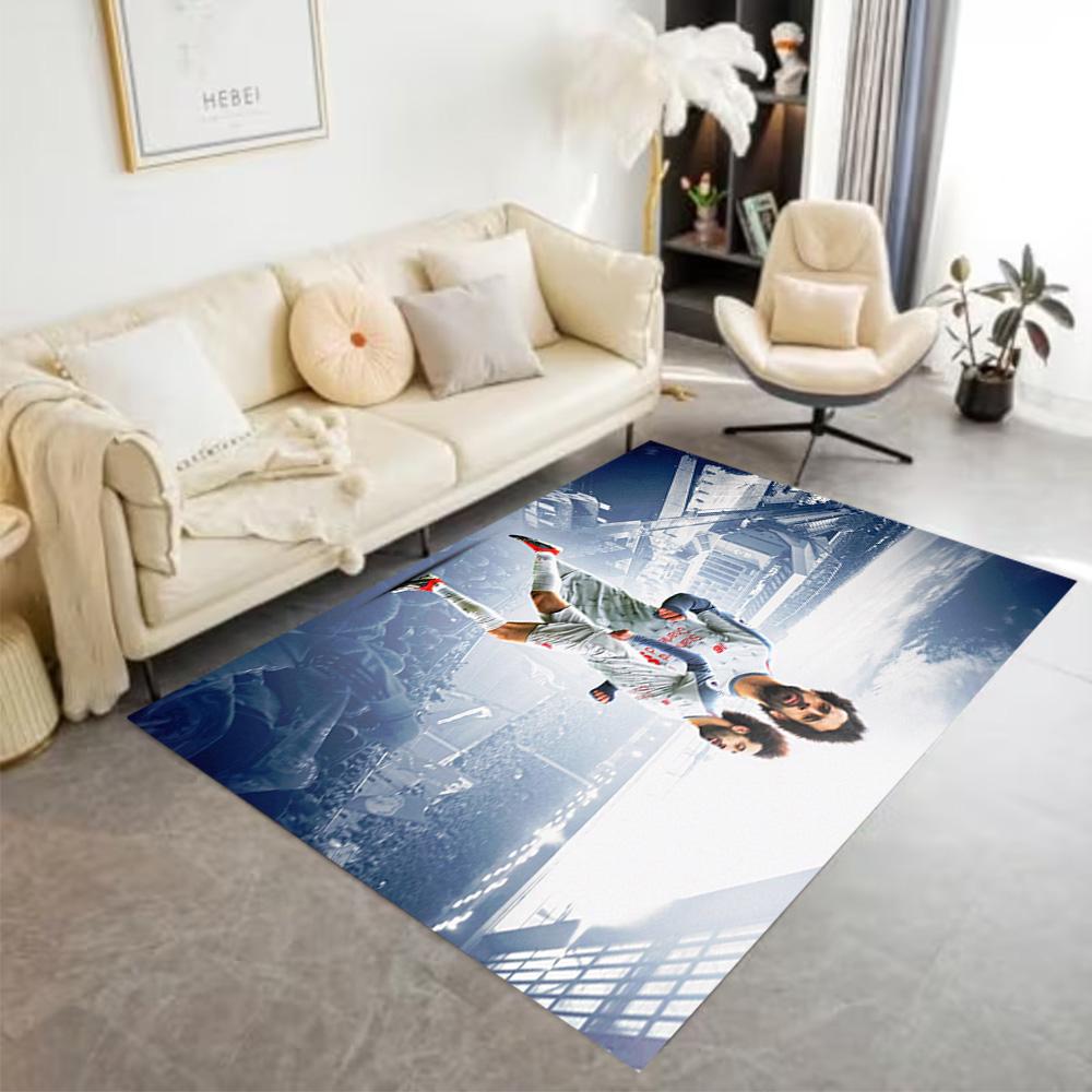 Salah's Liverpool Moment Area Rug Perfect for Kitchen Balcony Study room Living Rooms Anti-slip Rug Office home decor Perfect Gift for Friends & Famil