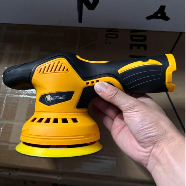 Беспроводная эксцентриковая литиевая аккумуляторная машина для полировки и нанесения воска на автомобиль