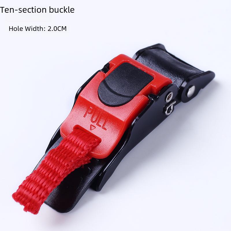 Мотоциклетный шлем, сертифицированный ECE, с быстрой микрометрической десятисекционной пряжкой