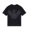 Мужская футболка с коротким рукавом и графическим принтом Cotton SS22 Топы Черный 3L1TFF-1JPZZ-0999