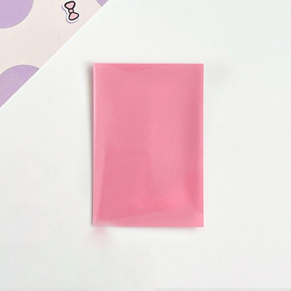 10 шт./компл. Macaron Color Idol Photo Защитный чехол DIY Фотокарта Пленка для хранения фотографий