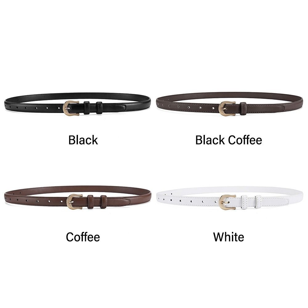 Женский тонкий кожаный ремень из мягкой искусственной кожи, тонкий верблюжий ремень для джинсов, брюк, платьев