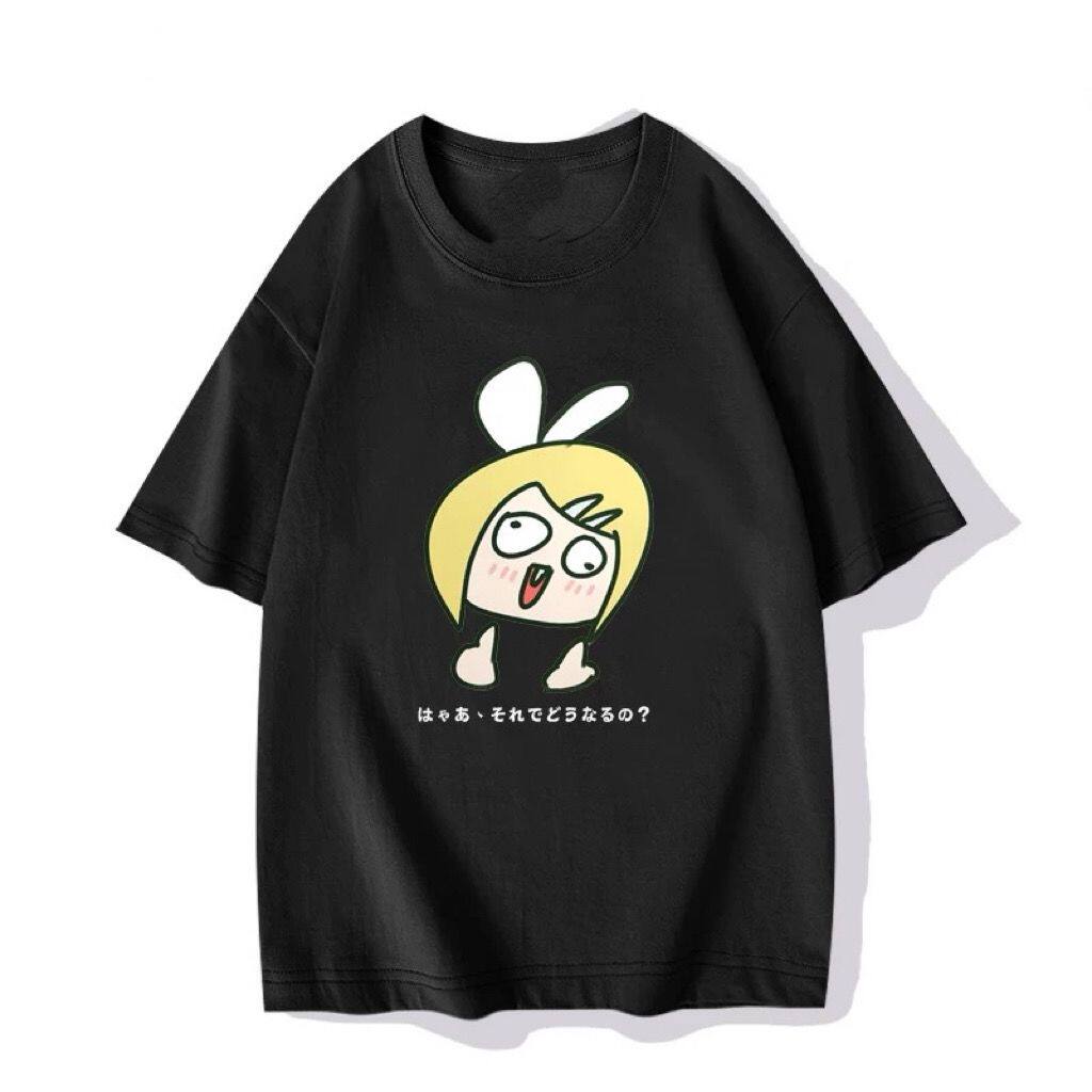 Hatsune Mikus Future Creative and Humorous Japanese Short Sleeved Tshirt MIKU Student Summer