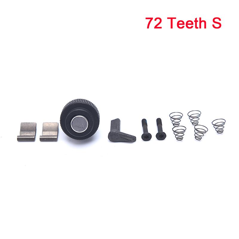 Торцевой гаечный ключ с трещоткой на 24/72 зубца, комплект запасных частей для ремонта принадлежностей