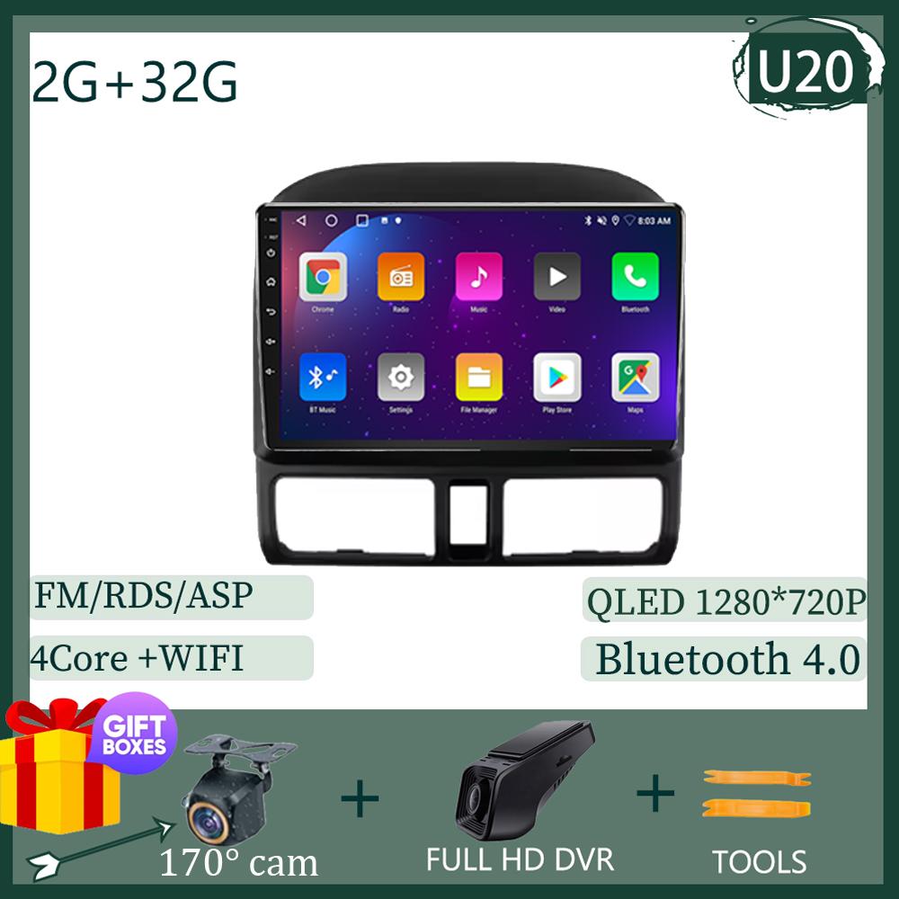 Android 14 Для Honda CR-V CRV 2 2001 - 2006 Мультимедийный Автомобильный GPS Плеер Навигация Радио Стерео 5G CPU BT БЕЗ 2DIN DVD WIFI HDR