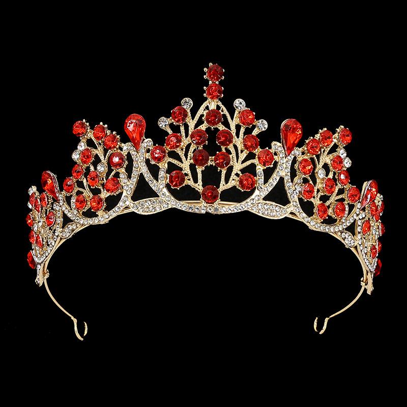Свадебные украшения со стразами, аксессуары для свадебного платья, модная повязка на голову, тиара, корона в стиле принцессы, корона на день рождения