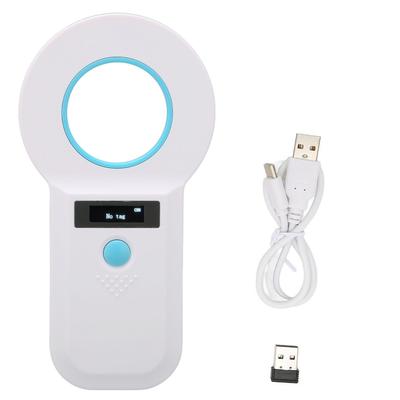 Сканер микрочипов Беспроводное соединение 2.4G Зарядка через USB Четкий дисплей Стабильный Надежный Удобный