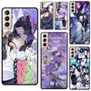 Чехол для телефона Samsung Galaxy S21 S20 FE Note 20 S22 Ultra Note 10 S8 S9 S10 Plus с изображением аниме-убийцы демонов Канао Шинобу сама