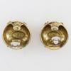 Chanel COCO Mark Earring Vintage Plated Gold 37g Women Used