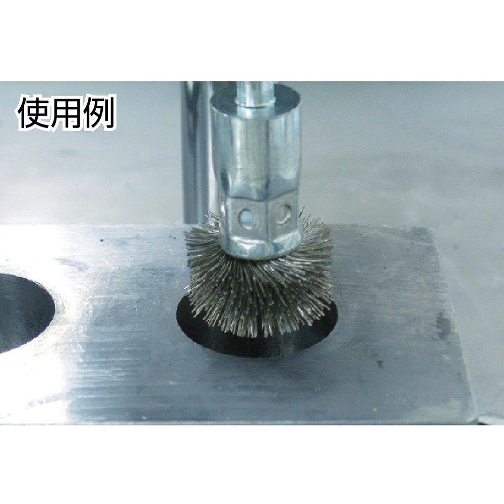 Щетка проволочная зонтичная TRUSCO, квадратная, 20, 20WKK-6