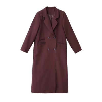 Ветровка женская весна и осень новый корейский стиль свободный повседневный средней длины выше колена пальто