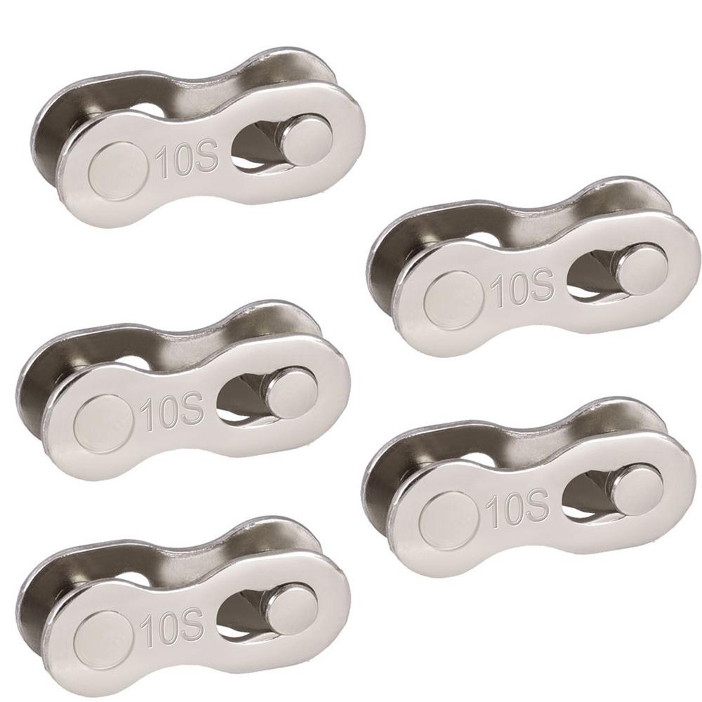 5 пар Соединительные звенья Быстрые замки Соединитель Велосипедная цепь Пряжка велосипедной цепи 6/7/8/9/10/11/12 скоростей