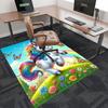 1pc Rainbow Unicorn Chair Mat - Anime Cartoon Design, Non-Slip Carpet for Office Chairs, Festive Gift, Suitable for Home Decor, Living Room, Bedroom,