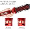 Heated Curling Brush 3-in-1 Ceramic Ion Curling Iron Anti-ironing Round Brush Electric Curling Iron Hair Styling Tool