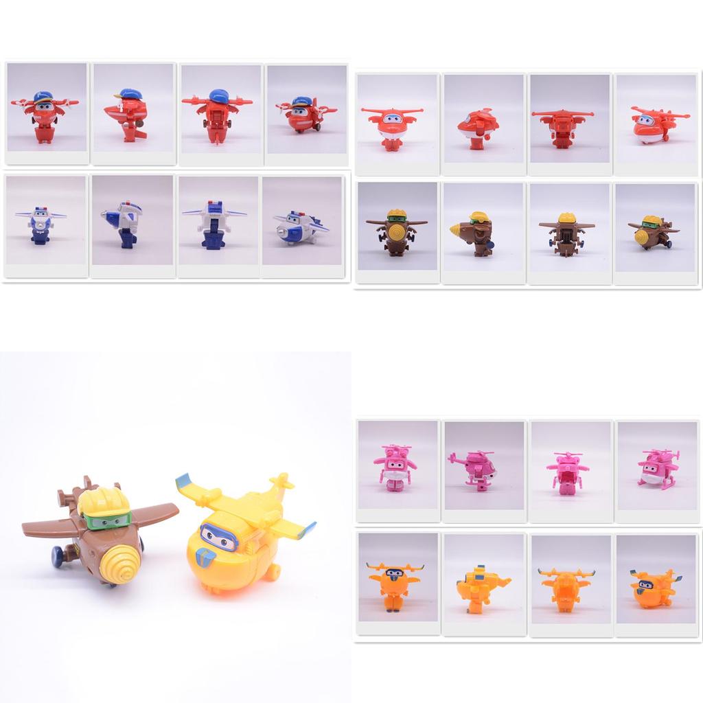 Игрушки Супер Крылья Мини Самолеты Разноцветные Трансформирующиеся Самолеты Роботы Подарки Для Детей**